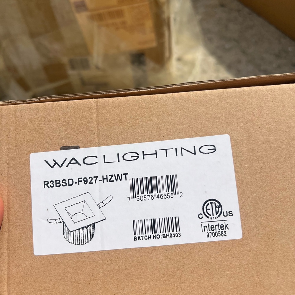 Ocularc 3" Square Downlight Trim
Mfr Id: R3BSD-F927-HZWT
by WAC Lighting